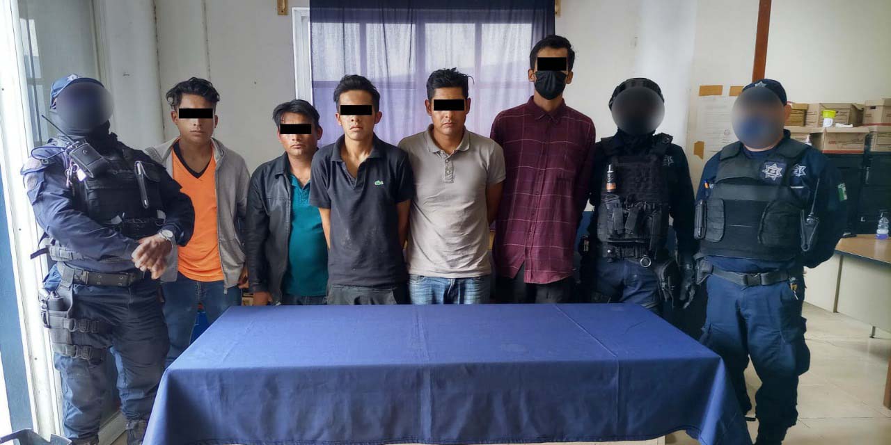 Tras asalto, policías municipales detienen a 5 sospechosos | El Imparcial de Oaxaca