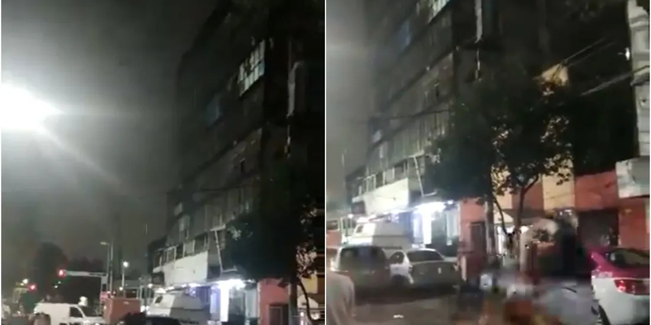 (VIDEO) Del sismo de 6.9: edificio en la colonia Doctores se cae, no se cae, se cae… | El Imparcial de Oaxaca