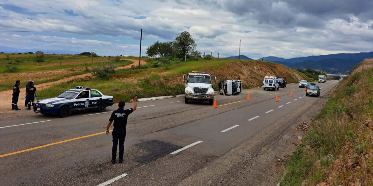 Viernes de accidentes en la Carretera Federal 175 | El Imparcial de Oaxaca