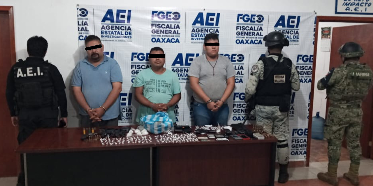 Atrapan a 3 presuntos narcomenudistas | El Imparcial de Oaxaca