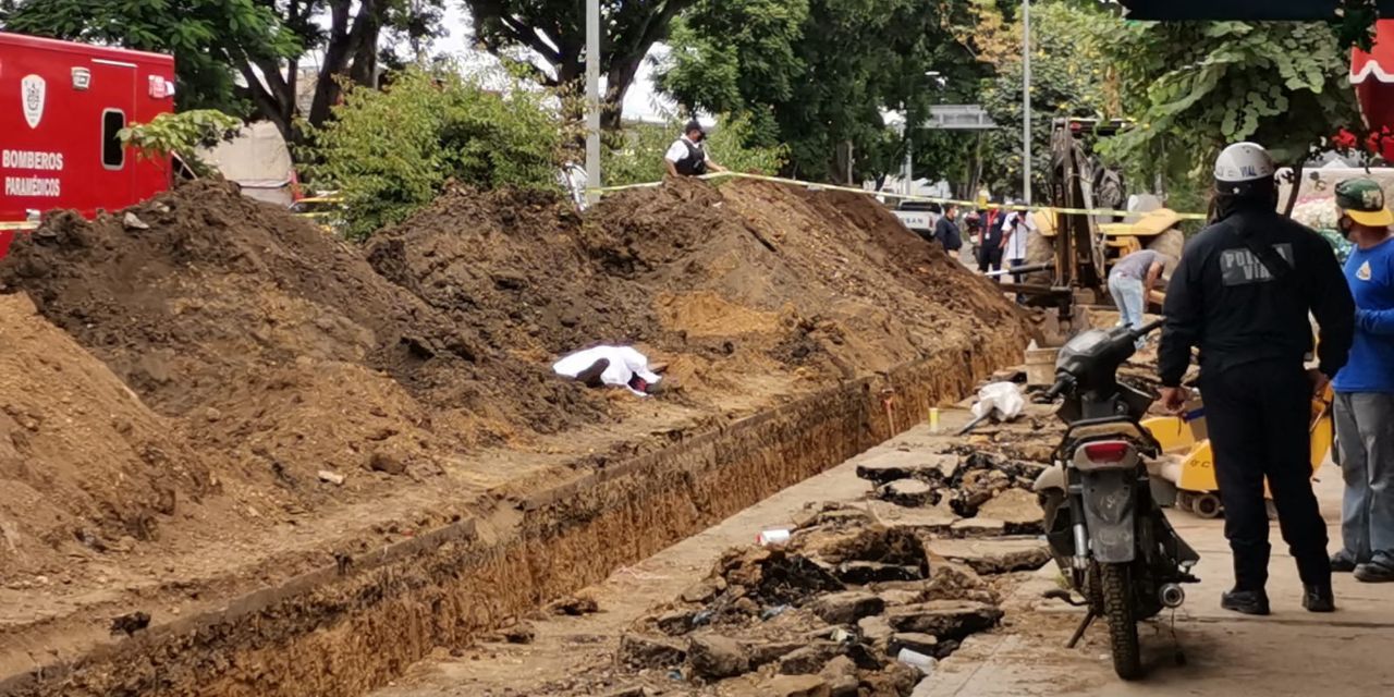 Muere enterrado en zanja | El Imparcial de Oaxaca