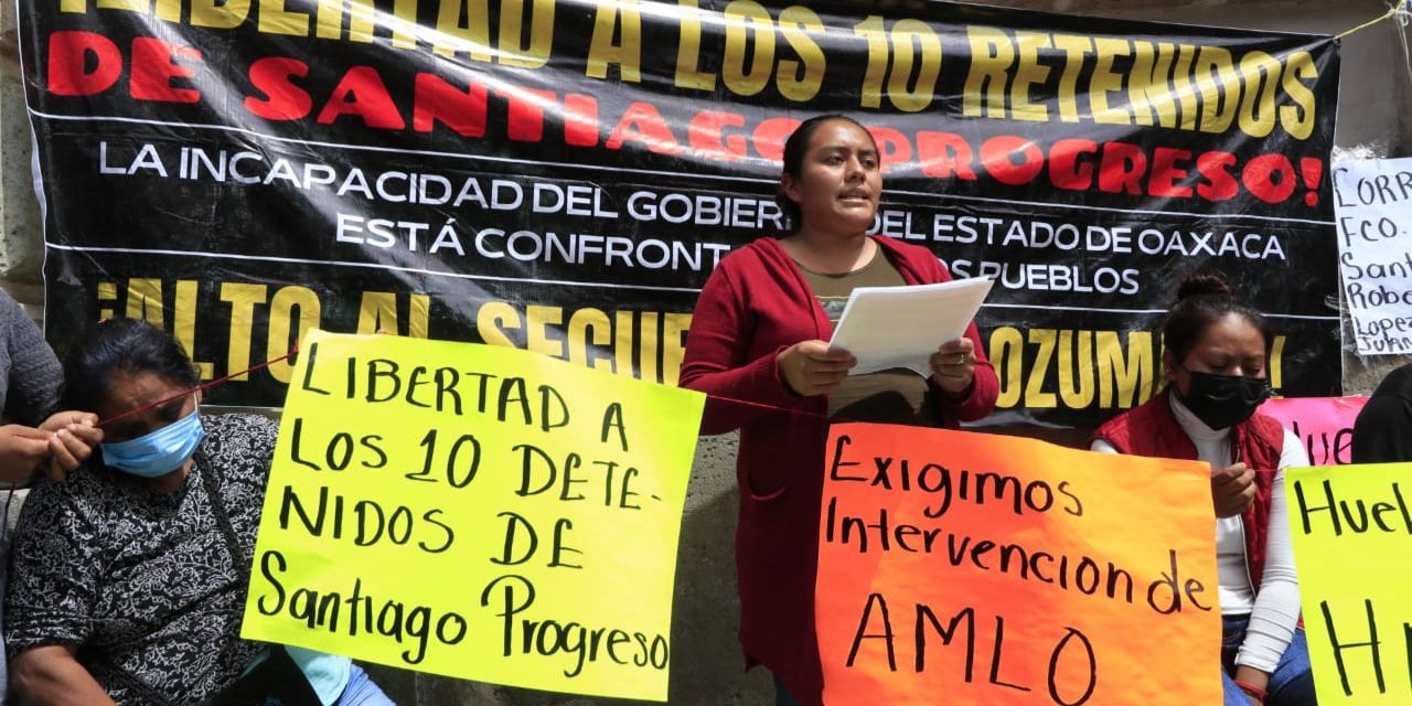 Continuarán con su huelga de hambre habitantes de Santiago Progreso | El Imparcial de Oaxaca