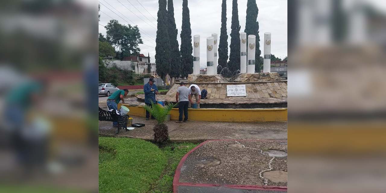 Adornan monumentos por fiestas patrias | El Imparcial de Oaxaca
