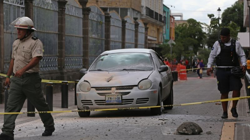 (VIDEOS) Jalisco reporta daños en edificios históricos y en planteles de la UdeG por sismo de 7.7 | El Imparcial de Oaxaca