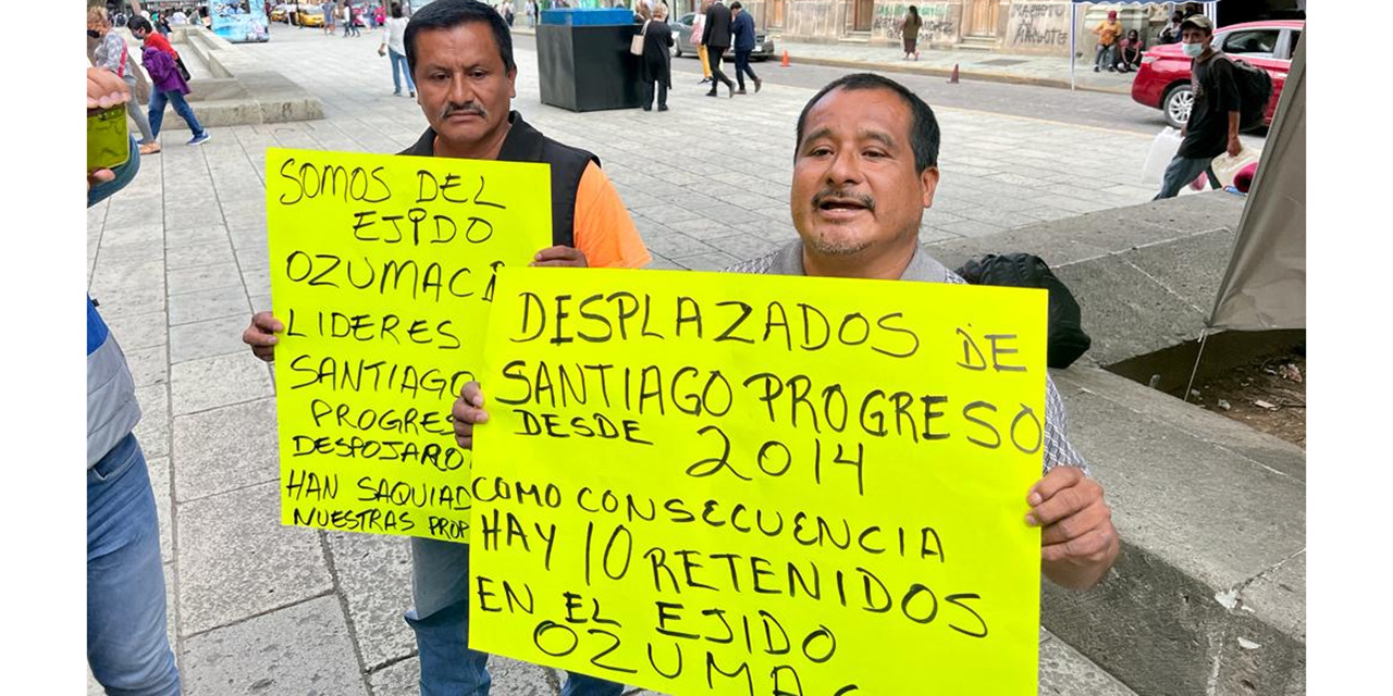 Retenidos en Ozumacín, son acusados de despojo | El Imparcial de Oaxaca
