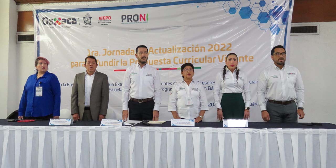 Inicia IEEPO Primera Jornada de Actualización 2022 en Inglés | El Imparcial de Oaxaca