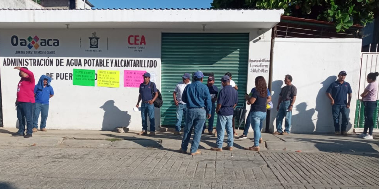 Permanecen tomadas las instalaciones de Agua Potable en Puerto Escondido | El Imparcial de Oaxaca