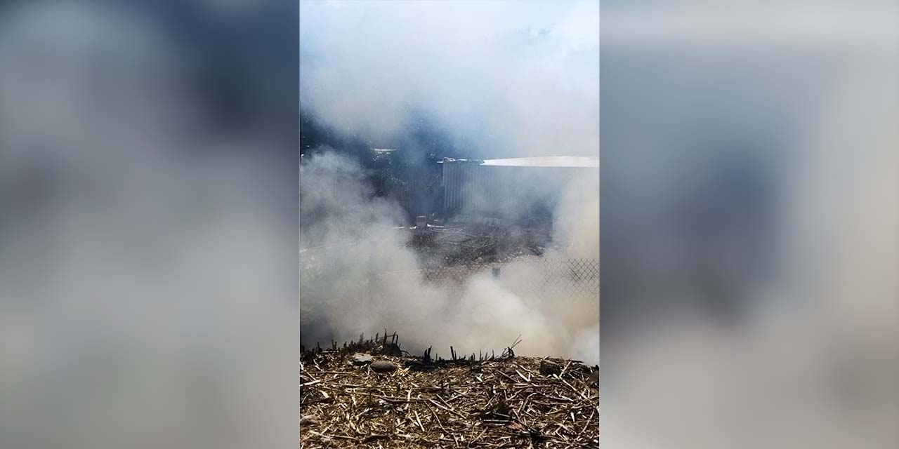 Terreno arde en colonia de Huajuapan | El Imparcial de Oaxaca