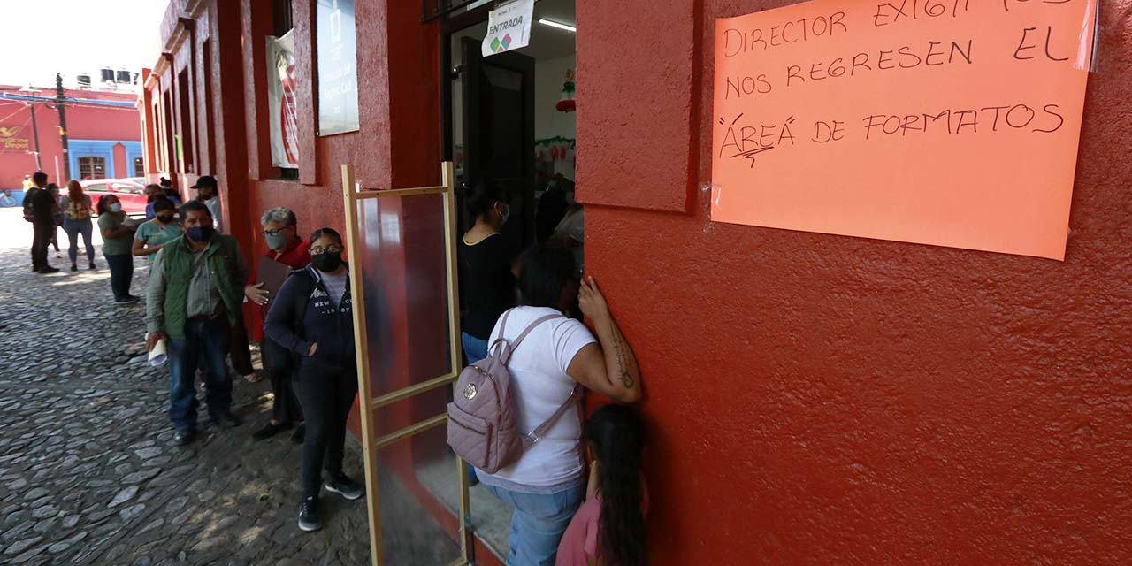 Alargan burócratas del Registro Civil regreso a centro de trabajo | El Imparcial de Oaxaca