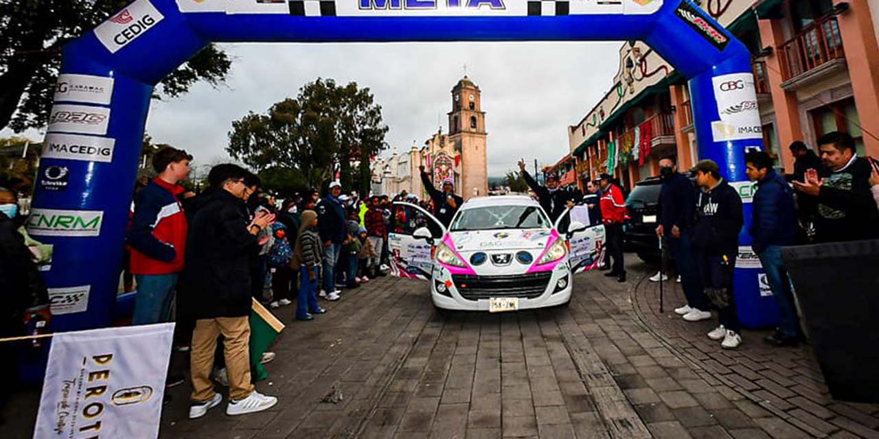 “El Flaco” Undiano se queda en cuarto lugar del Rally de Perote | El Imparcial de Oaxaca