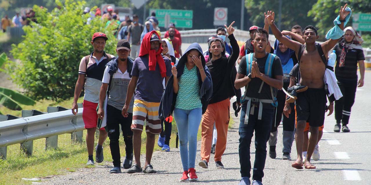 En dos años, más de 50 caravanas migrantes han llegado al Istmo | El Imparcial de Oaxaca