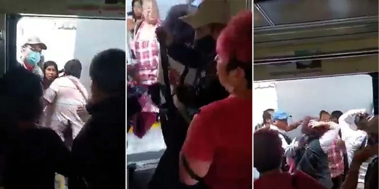 (VIDEO) ¡Le pegaron entre todas! Tremenda pelea que protagonizaron mujeres en un vagón del Metro de la CDMX | El Imparcial de Oaxaca