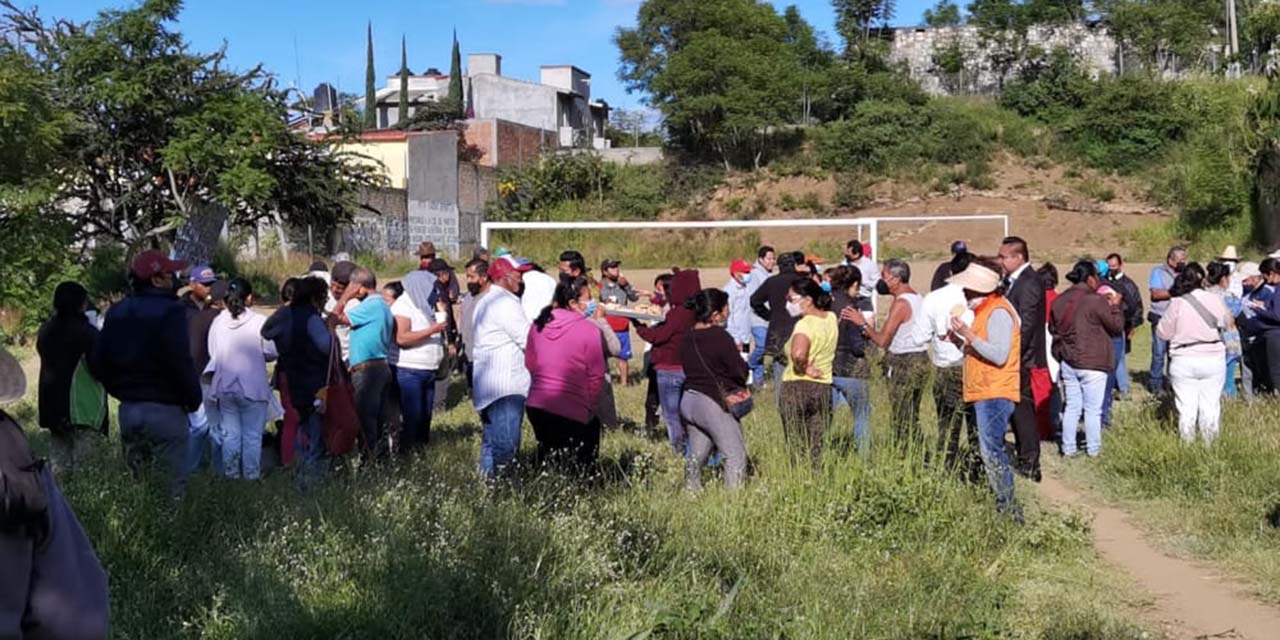 Otro intento de despojo, ahora en la Colonia del Maestro | El Imparcial de Oaxaca