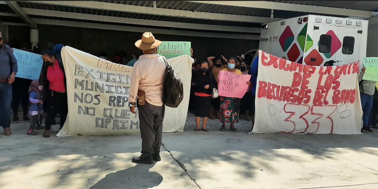 Exige Xochiltepec respuesta a demandas y alto a la violencia  | El Imparcial de Oaxaca