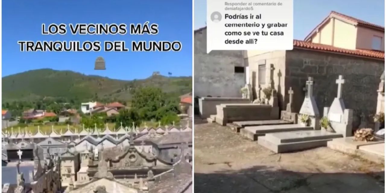 Videos: Muestra cómo es vivir a lado de un panteón y el video aterra a TikTok | El Imparcial de Oaxaca