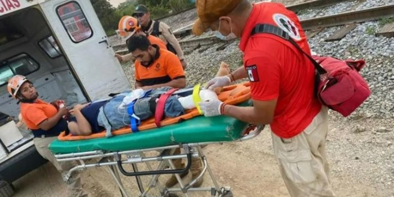 Joven venezolana pierde una pierna al caer del tren | El Imparcial de Oaxaca