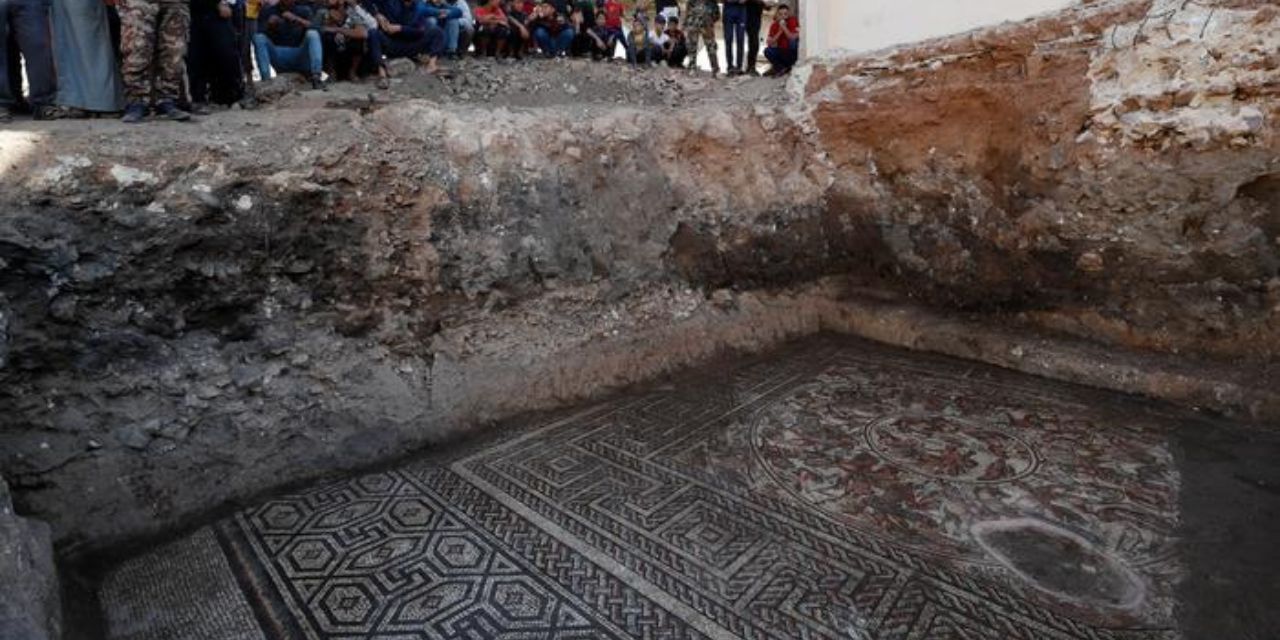 Descubren en Siria “inigualable” mosaico romano del siglo IV en un antiguo bastión de rebeldes | El Imparcial de Oaxaca