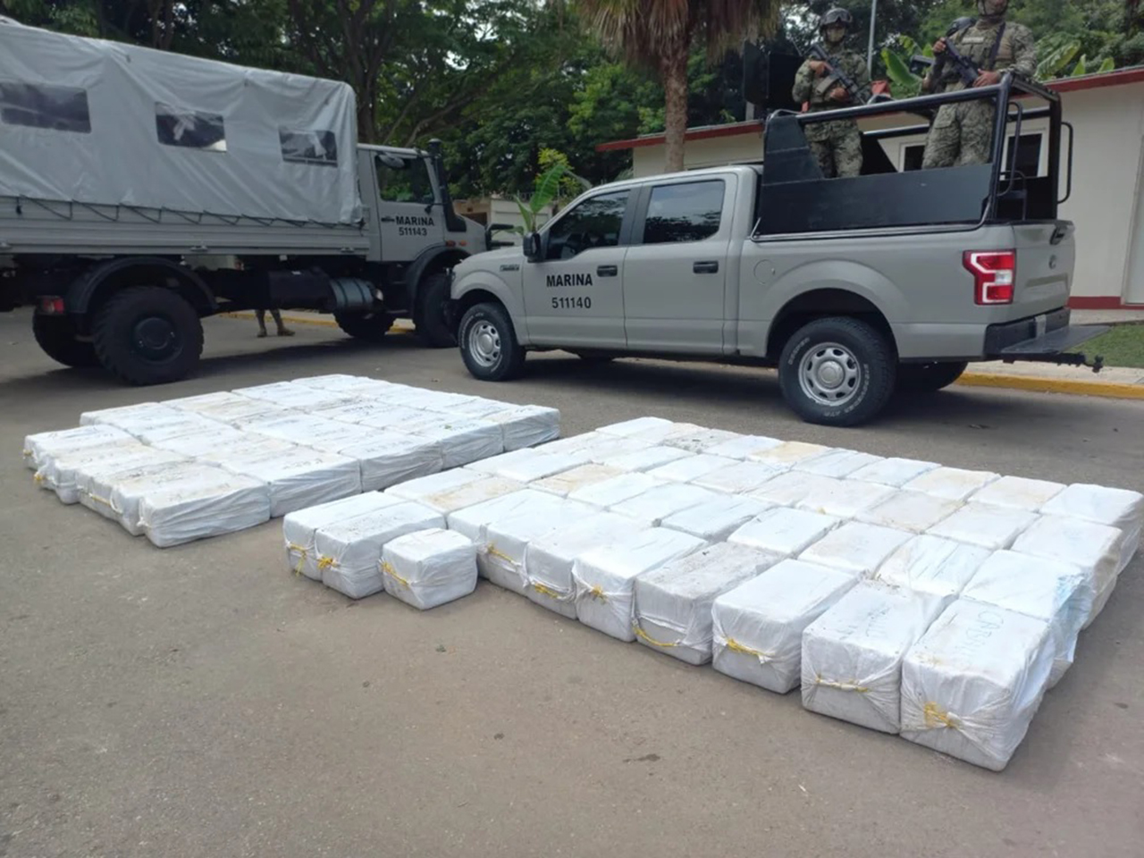 Golpe al narco en paraíso turístico de Bacalar: Semar decomisó miles de kilos de cocaína | El Imparcial de Oaxaca