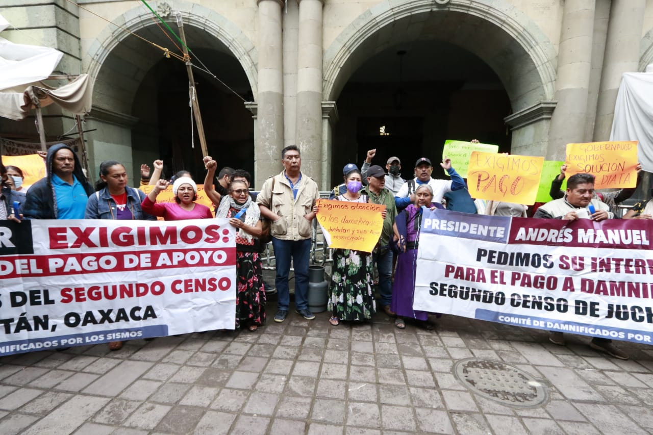 Exigen el pago de apoyo damnificados por los sismos de 2017 en Juchitán, tras segundo censo | El Imparcial de Oaxaca