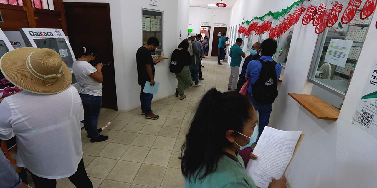 Rehúsan en el Registro Civil regreso a centro de trabajo | El Imparcial de Oaxaca