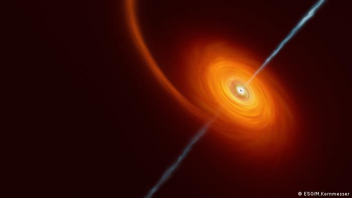 Detectan inusual chorro de materia brillante proveniente de agujero negro que devora una estrella | El Imparcial de Oaxaca