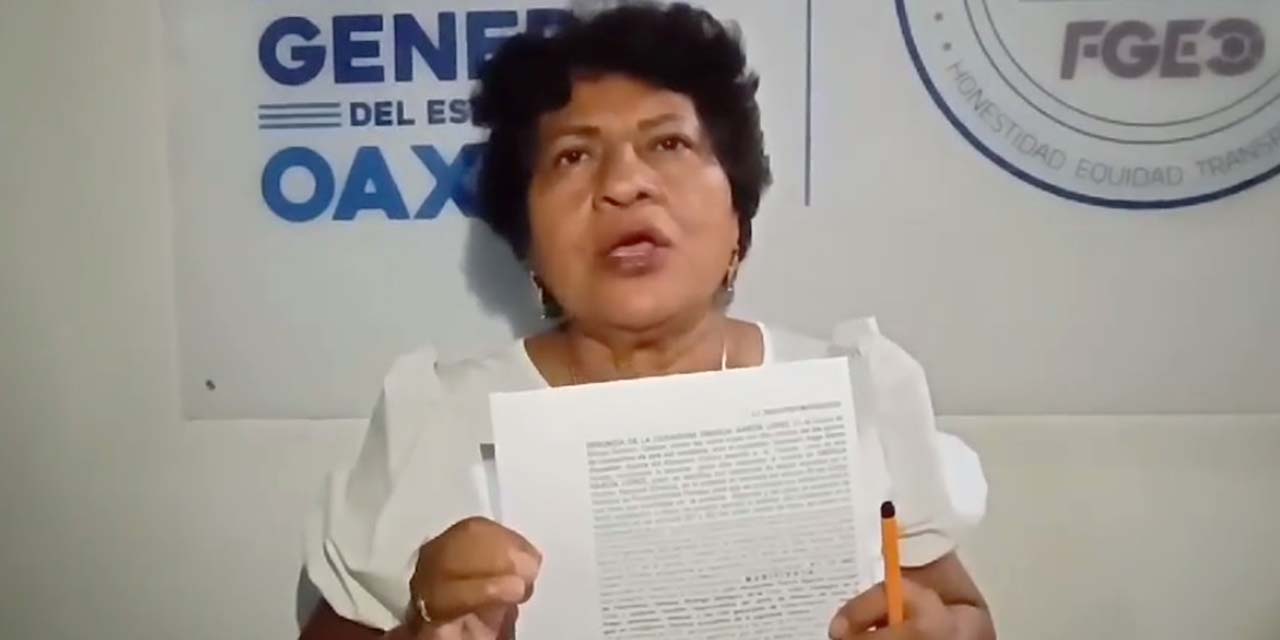 Interpone una denuncia la edil de Matías, Obdulia García López | El Imparcial de Oaxaca