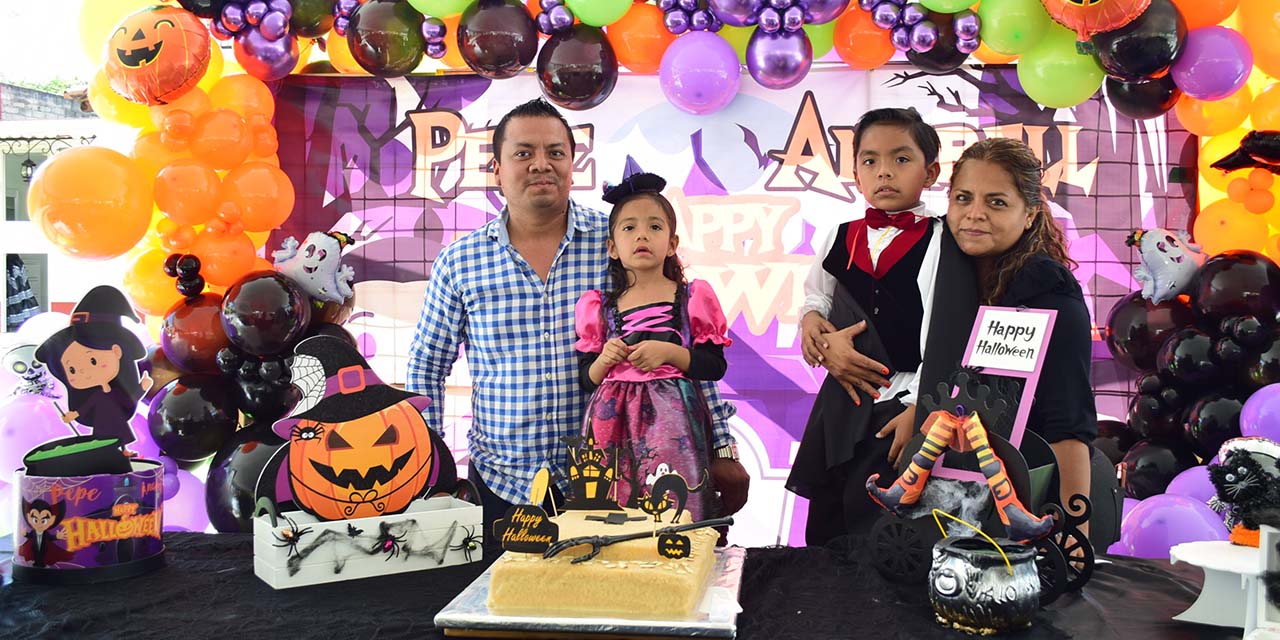 Anabell y José Luis celebran cumpleaños de terror