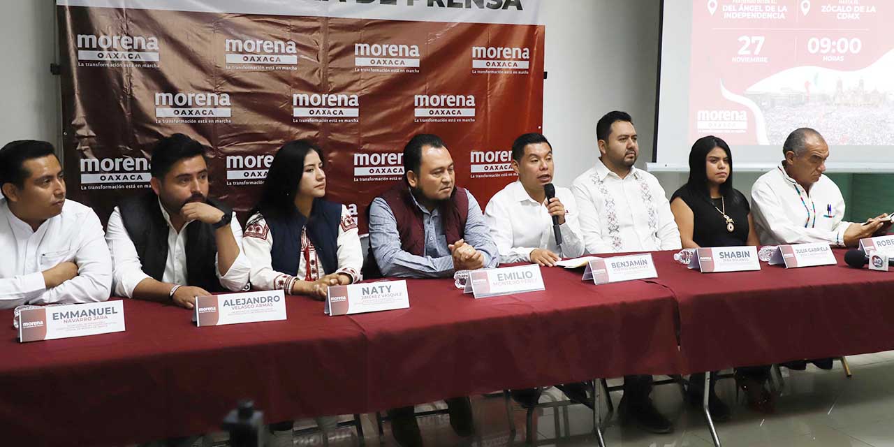 Prepara Morena Oaxaca contingente para la marcha convocada por AMLO | El Imparcial de Oaxaca