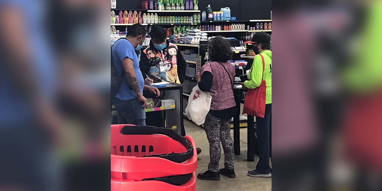 Detenida por robo en tienda de autoservicio