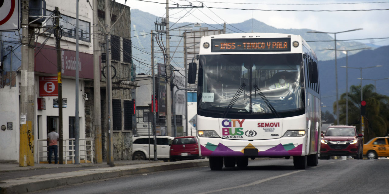 Entregarían paradas especiales del Citybus | El Imparcial de Oaxaca