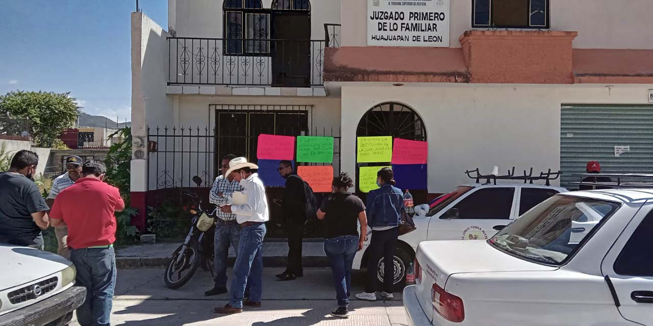 Toman Juzgado Familiar de Huajuapan; señalan irregularidades | El Imparcial de Oaxaca