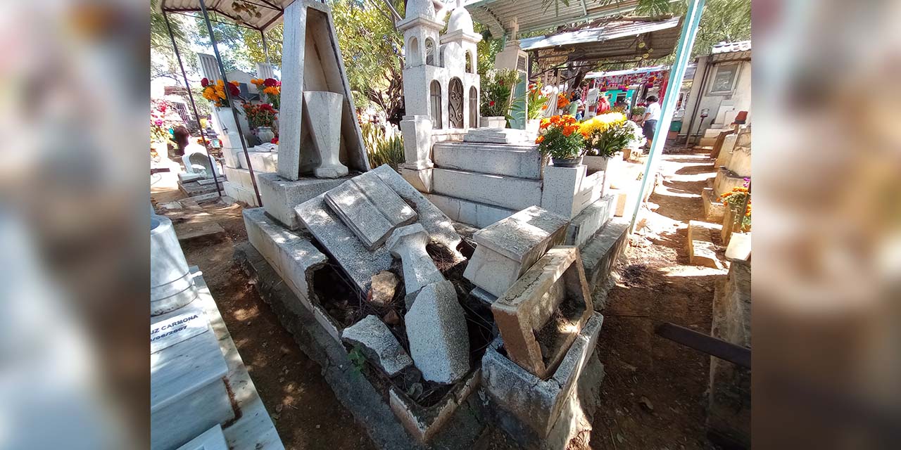 Detectan saqueo y daños en cementerios capitalinos | El Imparcial de Oaxaca