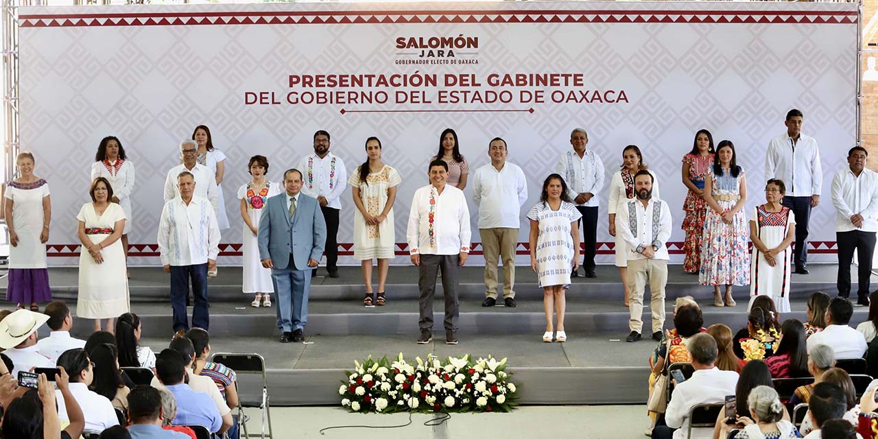 Presenta Jara la segunda parte de su gabinete paritario | El Imparcial de Oaxaca