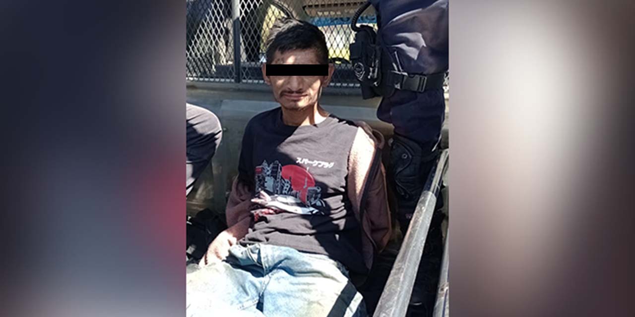 Detenido por presunto robo de celular