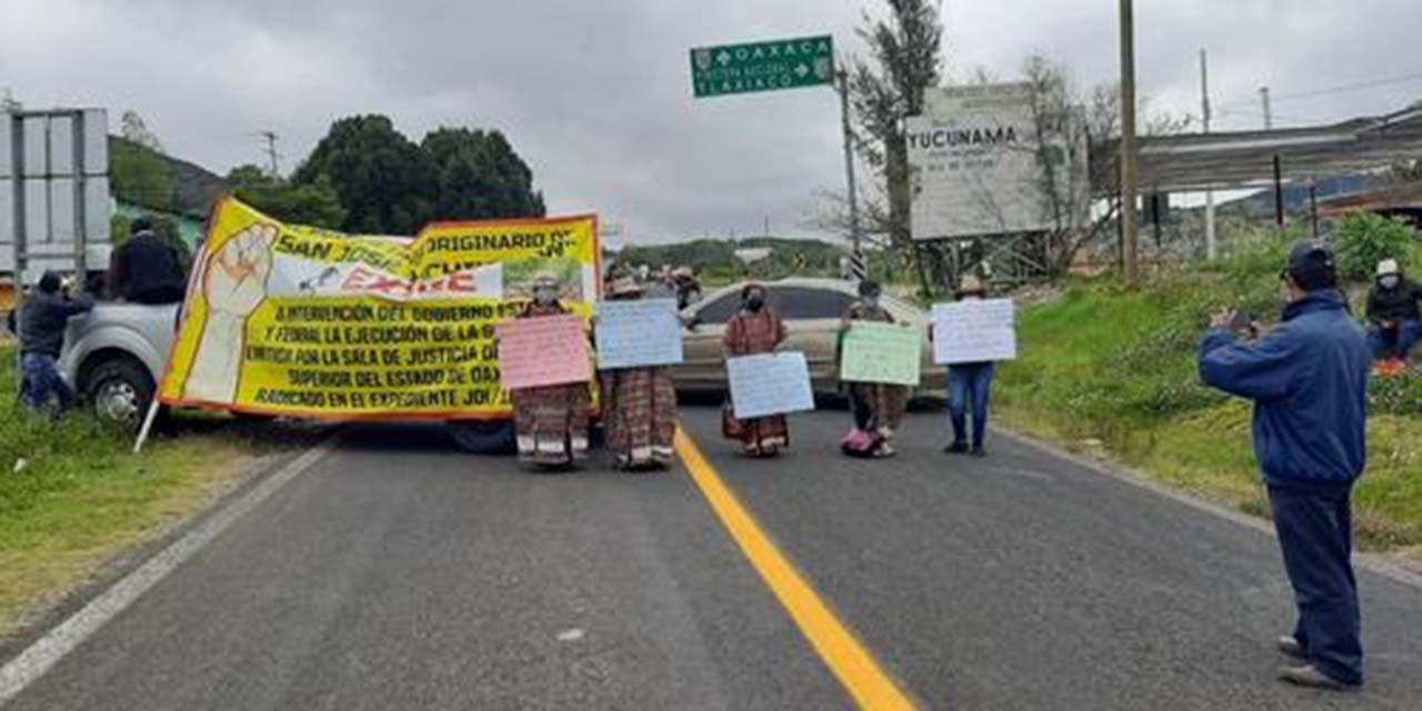 Protestan en la Mixteca por recursos de Itunyoso | El Imparcial de Oaxaca