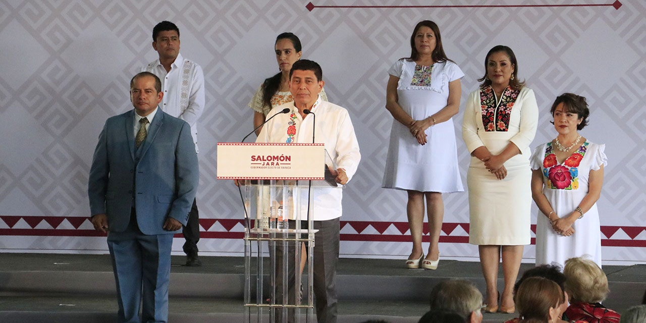 Alista Jara reforma al Congreso para reorganizar y renombrar gabinete | El Imparcial de Oaxaca