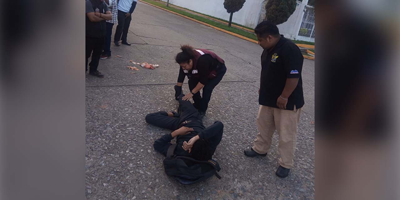 Atropellan a estudiante en Matías Romero