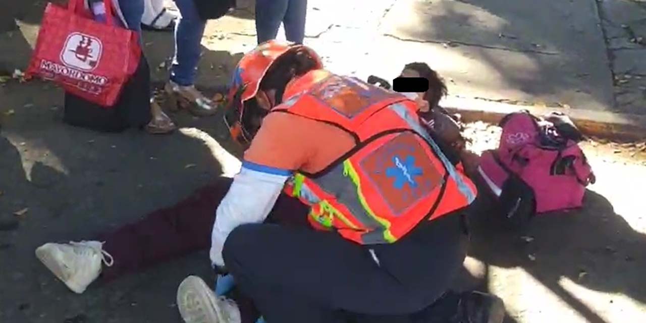 Motociclista arrolla a un estudiante | El Imparcial de Oaxaca