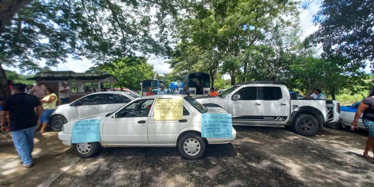 Transportistas de Huazolotitlán piden revocación de mandato | El Imparcial de Oaxaca