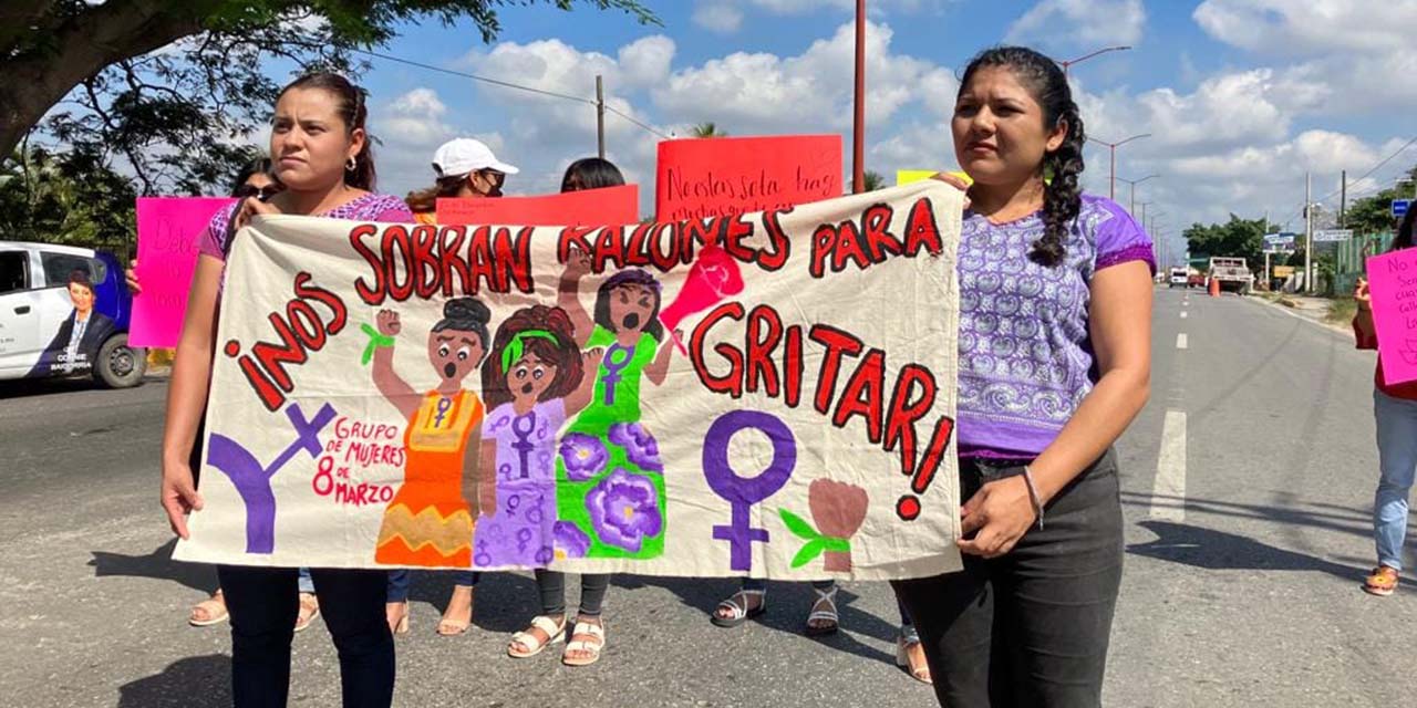 Juchitán alza la voz contra violencia de género | El Imparcial de Oaxaca