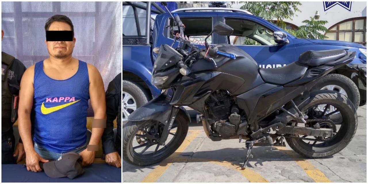 Conducía motocicleta con reporte de robo | El Imparcial de Oaxaca