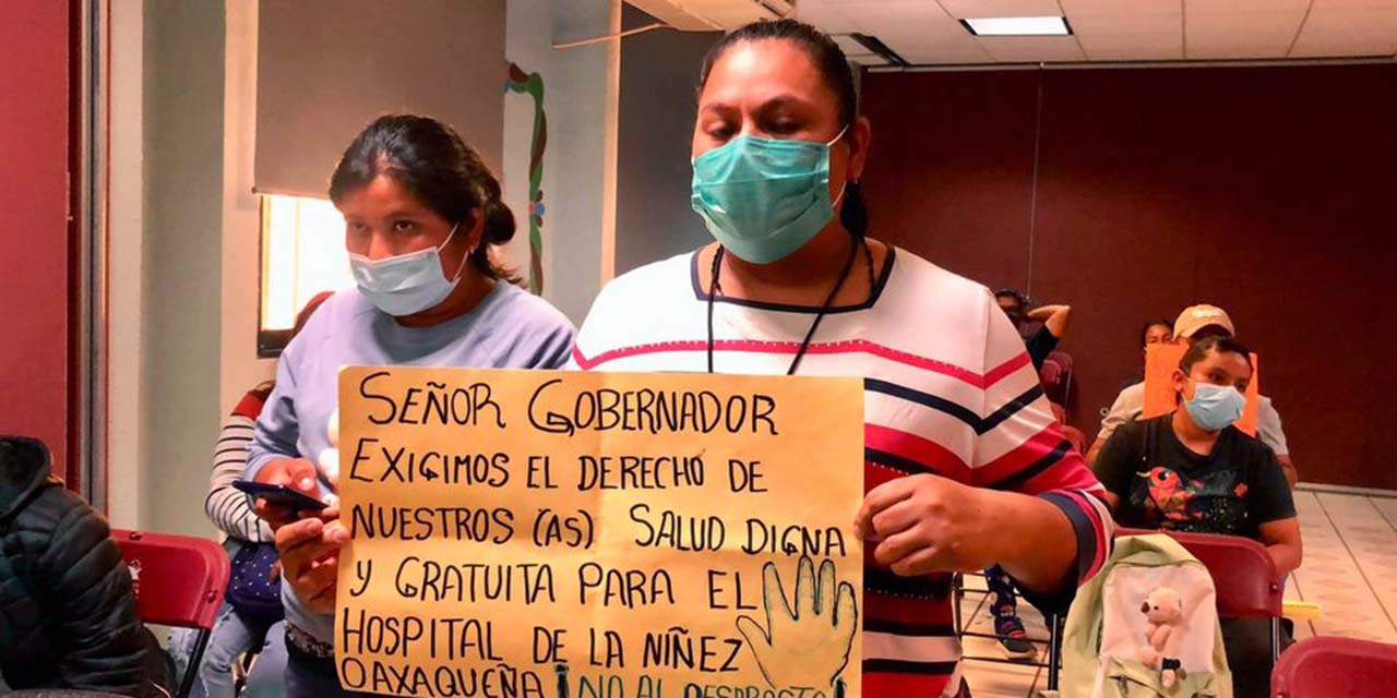 Exigen ampliar presupuesto del Hospital de la Niñez | El Imparcial de Oaxaca