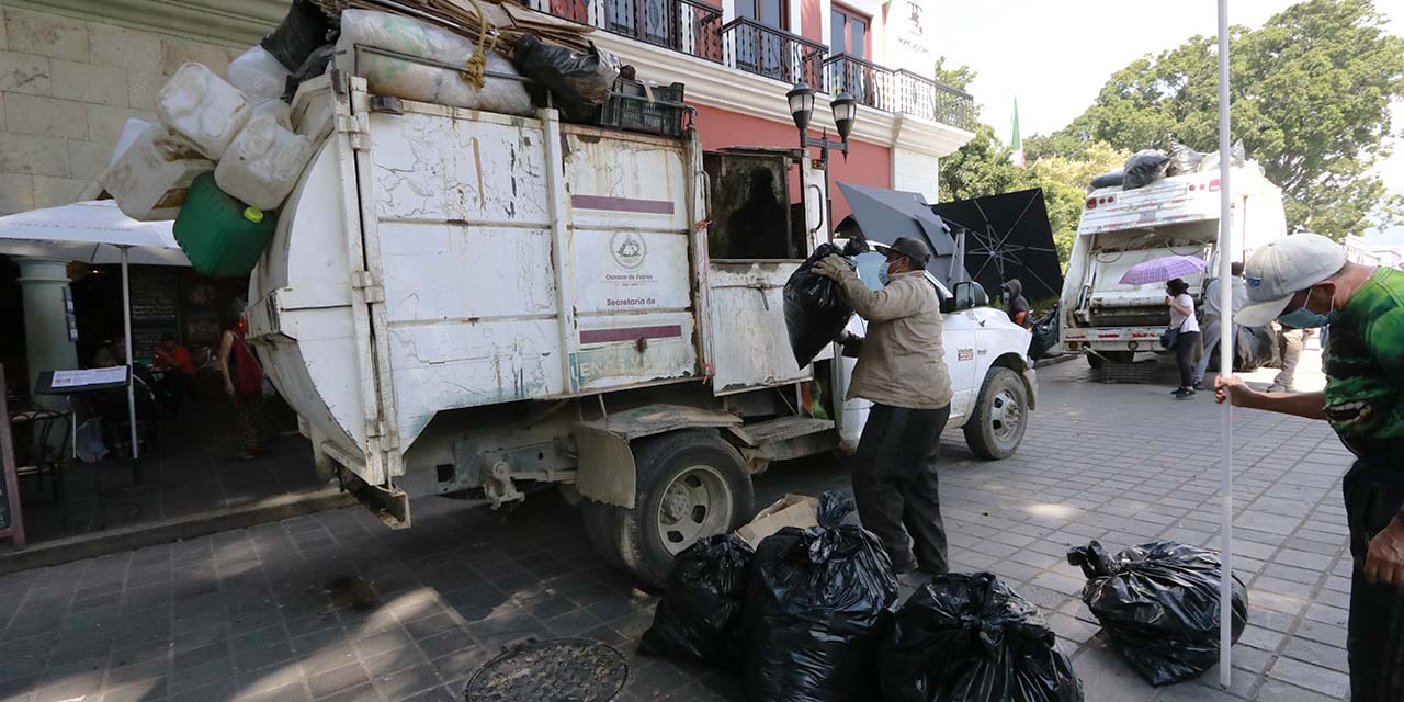 Dan tregua trabajadores de limpieza y recolección | El Imparcial de Oaxaca