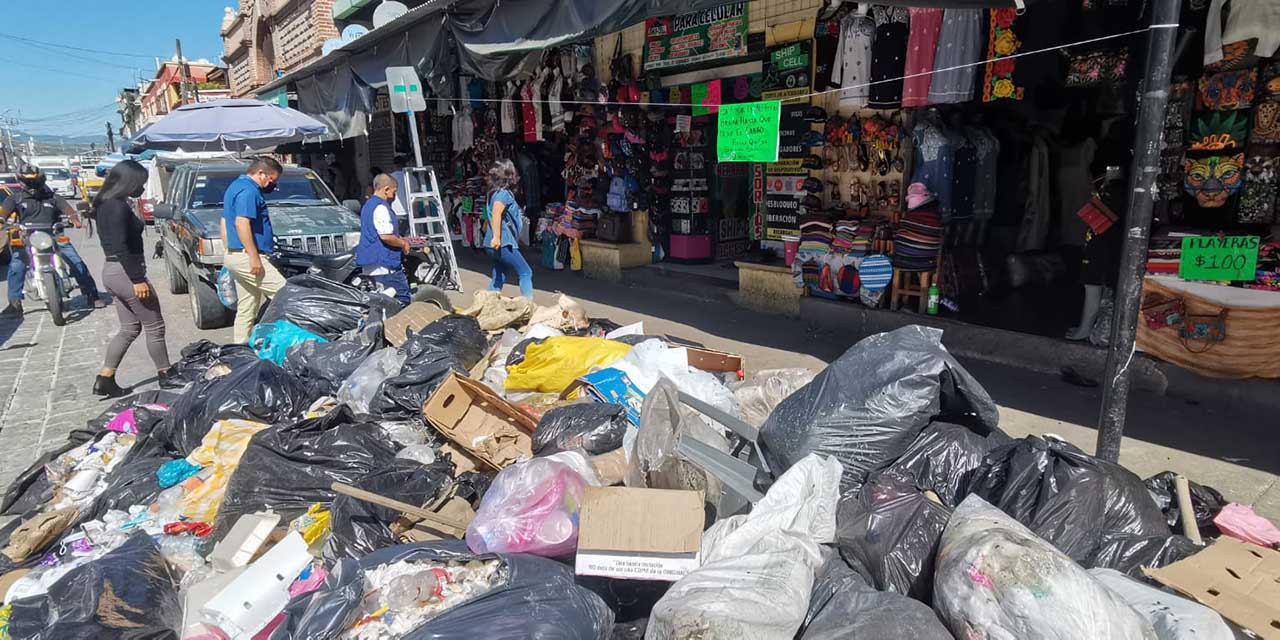 Ya pega crisis de basura a las ventas de comerciantes | El Imparcial de Oaxaca