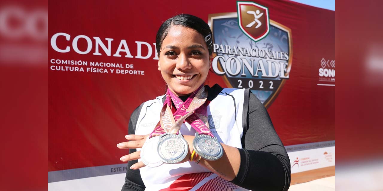 Paraatletismo cerró con cinco medallas | El Imparcial de Oaxaca