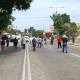 Exigen obras de calidad en Pueblo Nuevo; bloquean la 190