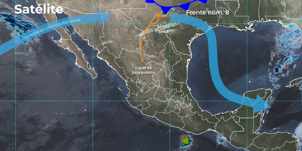Frente frío 8 causará lluvias muy fuertes en Tamaulipas y NL | El Imparcial de Oaxaca