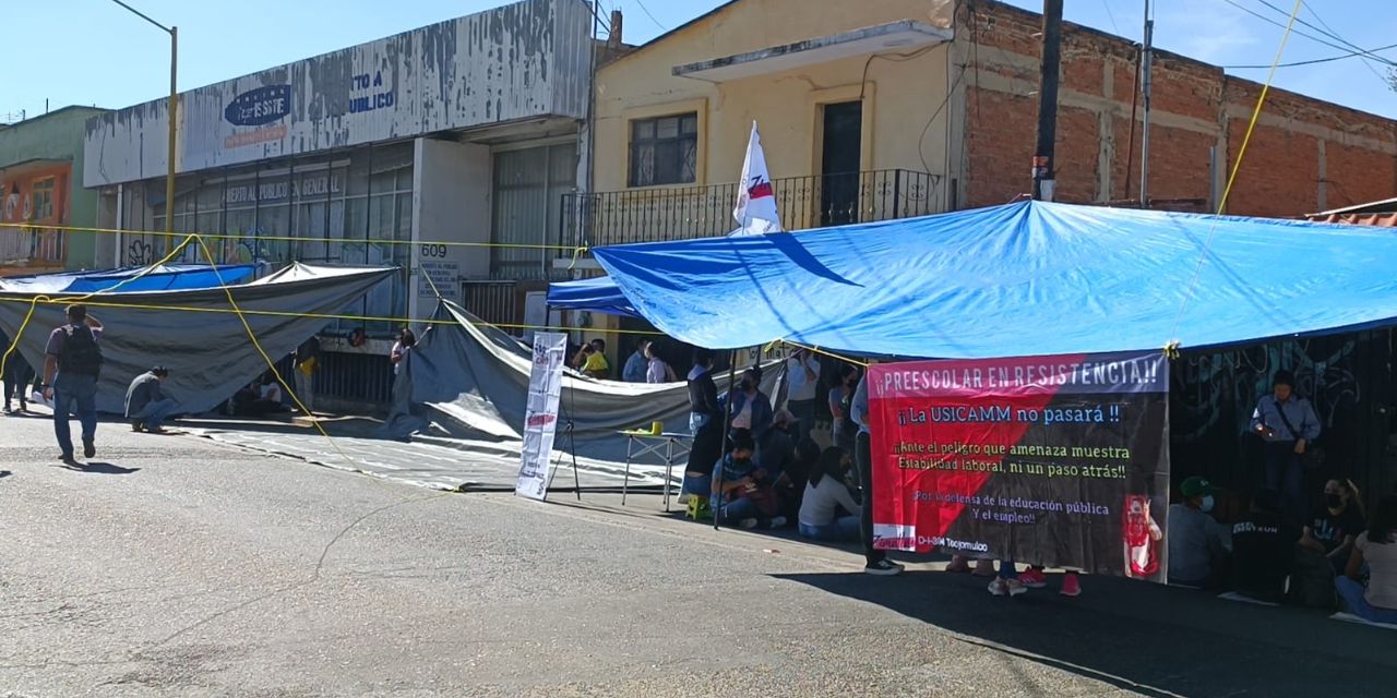 Cierra vialidades Sección 22 por proceso de elección sindical | El Imparcial de Oaxaca