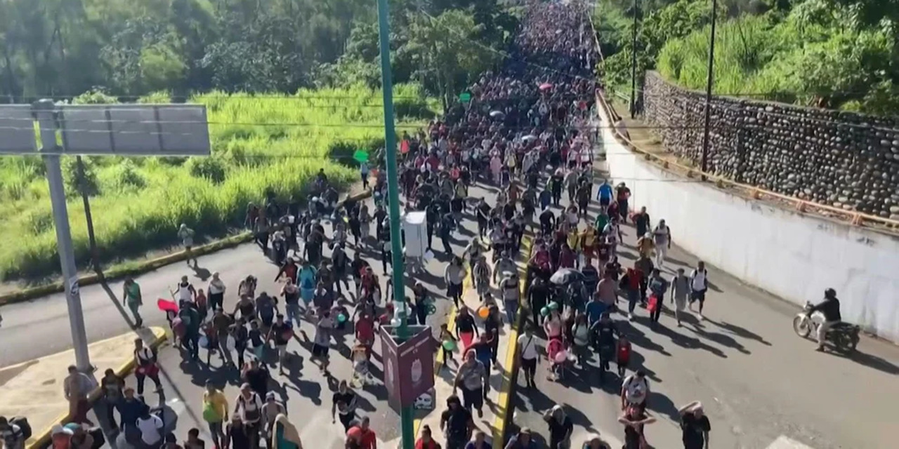 Casi un cuarto de millón de migrantes detenidos en ocho meses en la frontera sur de México | El Imparcial de Oaxaca