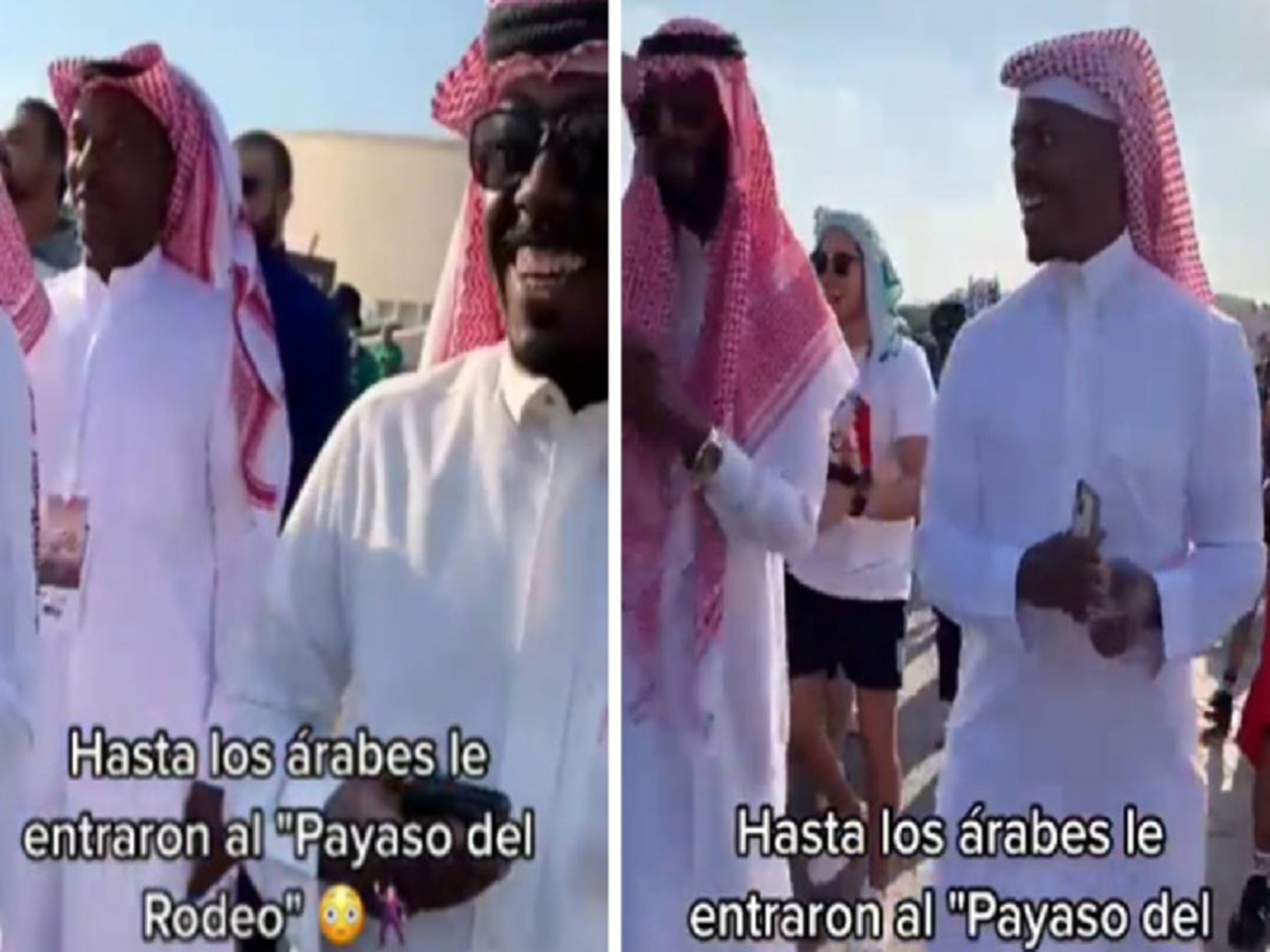 (VIDEO) Árabes se unen a la fiesta mexicana y bailan payaso de rodeo | El Imparcial de Oaxaca